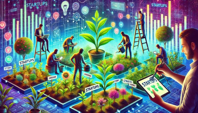 Digital garden and startups